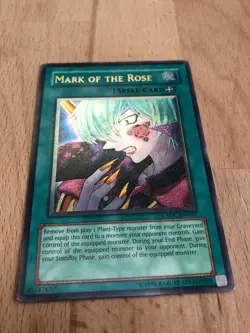 Mark Of The Rose CSOC-EN047 Ultimate Rare Unl Edition Yugioh Card - Image 1