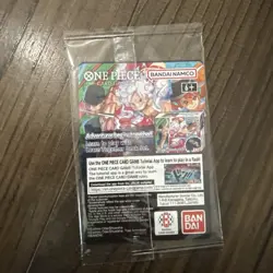 One Piece Monkey.D.Luffy College Basketball US Voyage Promo Card (Sealed) P-055 - Image 2