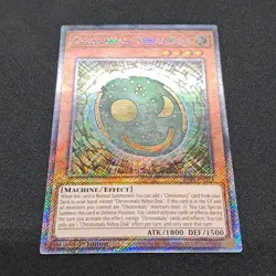 Chronomaly Nebra Disk RA04-EN213 1st Ed Platinum Secret Rare NM Yu-Gi-Oh! Card - Image 3