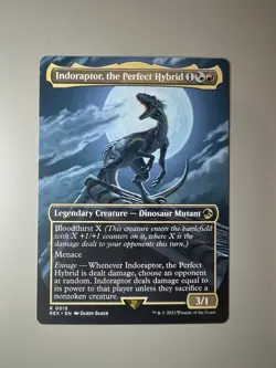 Indoraptor, the perfect hybrid - English - MTG Jurassic World Collection - LP-NM - Image 2