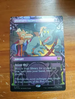 Splinter's Technique (Showcase) Teenage Mutant Ninja Turtles Foil - Image 1