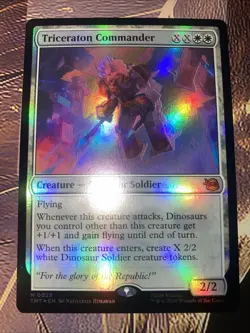 Triceraton Commander Teenage Mutant Ninja Turtles Foil - Image 1