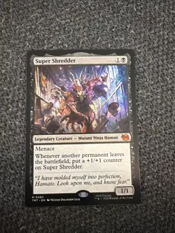 Super Shredder-0083- Teenage Mutant Ninja Turtles-MTG-NM/M - Image 1