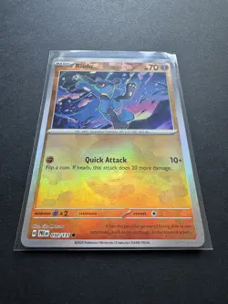Pokemon TCG -S&V- Prismatic Evolutions - Riolu - 050/131 - Pokeball Reverse Holo - Image 2