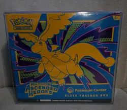 Pokemon TCG Ascended Heroes Pokemon Center ETB in protected case pokemon centre - Image 1