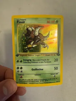 1999 Pokemon - 1st Edition Pinsir Holo Rare - Jungle 9/64 - WOTC - Image 2
