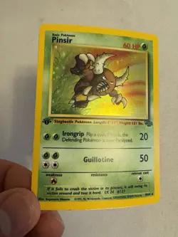 1999 Pokemon - 1st Edition Pinsir Holo Rare - Jungle 9/64 - WOTC - Image 5