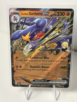 Cynthia's Garchomp ex 104/182 Sv10: Destined Rivals Pokemon TCG - Image 1