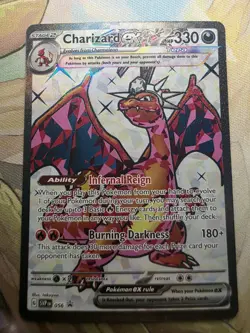 Pokemon Charizard ex SV: Scarlet & Violet Promo Cards 056 Promo NM - Image 1