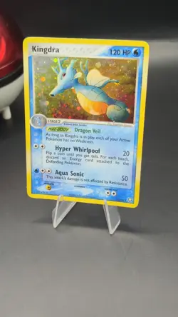 Kingdra Team Rocket Returns Holo Rare Pokemon Card 12/109 2004 NM - Image 1