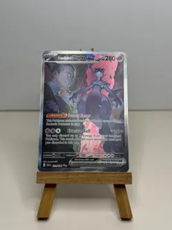 Pokemon Team Rockets Mewtwo EX 231/182 Full Art Destined Rivals English - Image 1