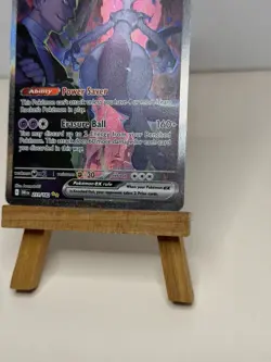 Pokemon Team Rockets Mewtwo EX 231/182 Full Art Destined Rivals English - Image 4