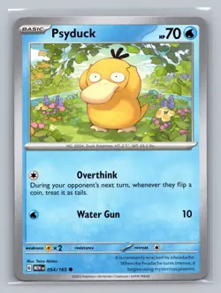 Pokemon TCG #054/165 Psyduck SV: Scarlet & Violet 151 Normal Near Mint - Image 1