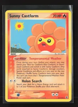 Sunny Castform 31/113 Rare Delta Species Pokemon NM - Image 2