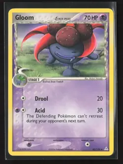 Gloom 42/110 Uncommon Holon Phantoms Pokemon NM - Image 2