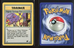 Nightly Garbage Run 77/82 Uncommon Team Rocket Pokemon NM - Image 1