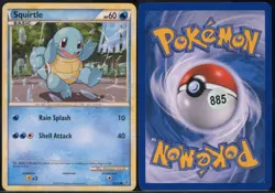Squirtle 63/95 Common HGSS Unleashed Pokemon NM - Image 1