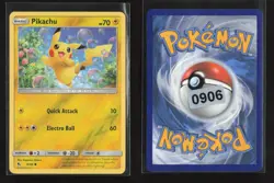 Pikachu 19/68 Reverse Holo Common Hidden Fates Pokemon NM - Image 1