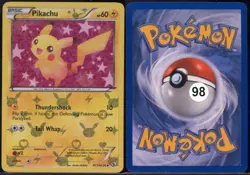 Pikachu RC7/113 Uncommon Legendary Treasures Pokemon NM - Image 1