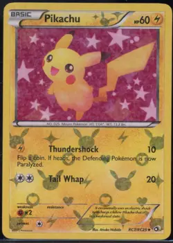 Pikachu RC7/113 Uncommon Legendary Treasures Pokemon NM - Image 2