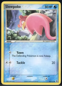 Slowpoke 83/113 Common Delta Species Pokemon NM - Image 2