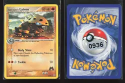 Team Magma's Lairon 20/95 Rare Team Magma vs Team Aqua Pokemon - Image 1