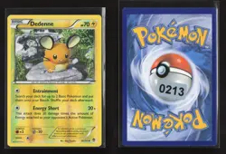 Dedenne 34/111 Reverse Holo Uncommon Furious Fists Pokemon NM - Image 1