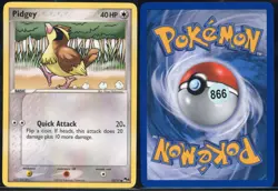 Pidgey 12/17 Common POP Series 4 Pokemon NM - Image 1