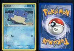 Spheal 65/92 Reverse Holo Common Legend Maker Pokemon NM - Image 1