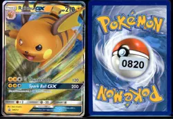 Raichu-GX SM213/248 Promo SM Black Star Promos Pokemon NM - Image 1