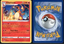 Charizard 25/185 Rare Vivid Voltage Pokemon NM - Image 1