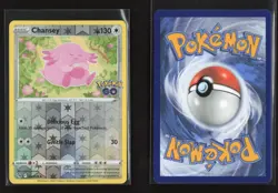 Chansey 051/078 Reverse Holo Uncommon Pokemon GO Pokemon - Image 1