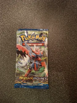 Pokemon TCG: XY BREAKpoint Booster Pack - Mega Scizor Art - Factory Sealed - Image 1