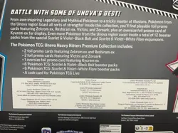 2X Pokemon Sealed Black Bolt White Flare UNOVA Heavy Hitters Premium 12 Packs - Image 4