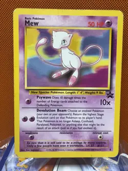 1999 Pokemon TCG Black Star Promos Mew #8 HP - Image 1