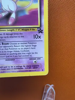 1999 Pokemon TCG Black Star Promos Mew #8 HP - Image 5