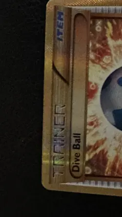 Pokemon Dive Ball 161/160 Secret Rare Gold Trainer Primal Clash. RARE - Image 3