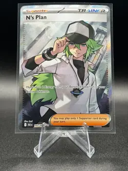 N's Plan 163/086 Sv: Black Bolt Holo Pokemon TCG - Image 1