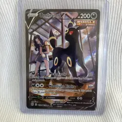 Pokemon Umbreon V TG22/TG30 Ultra Rare Full Art Holo Brilliant Stars - Image 1