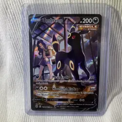 Pokemon Umbreon V TG22/TG30 Ultra Rare Full Art Holo Brilliant Stars - Image 2