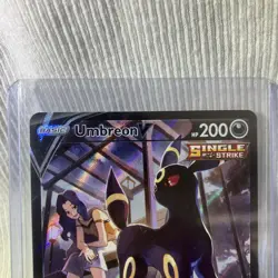 Pokemon Umbreon V TG22/TG30 Ultra Rare Full Art Holo Brilliant Stars - Image 3