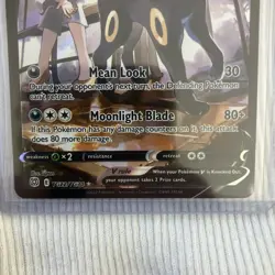 Pokemon Umbreon V TG22/TG30 Ultra Rare Full Art Holo Brilliant Stars - Image 4