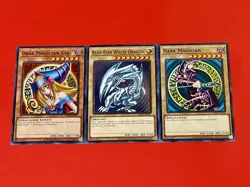 Blue-Eyes White Dragon SDK Art + Dark Magician + Dark Magician Girl | YuGiOh! - Image 1