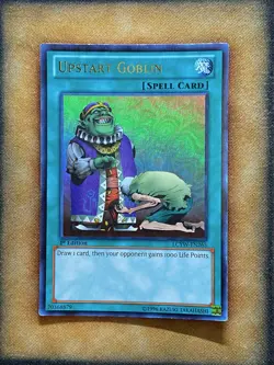 Yugioh Upstart Goblin LCYW-EN265 Ultra Rare 1st Ed LP - Image 1