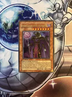 (ACL) Yugioh Dark Eradicator Warlock SD6-EN001 Ultra Rare 1st Ed VLP - Image 1