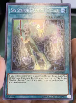 Yugioh Sky Striker Mobilize Engage DASA-EN030 Secret Rare NM w/Tracking - Image 4