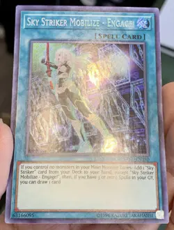 Yugioh Sky Striker Mobilize Engage DASA-EN030 Secret Rare NM w/Tracking - Image 5