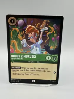 Lorcana Bobby Zimuruski Spray Cheese Kid 78/204 Cold Foil - Image 1
