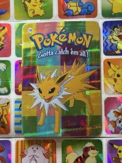 Pokemon 151 Vintage Pocket Monsters Vending HOLO Prism Sticker 2000 Nintendo - Image 4