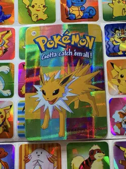 Pokemon 151 Vintage Pocket Monsters Vending HOLO Prism Sticker 2000 Nintendo - Image 5